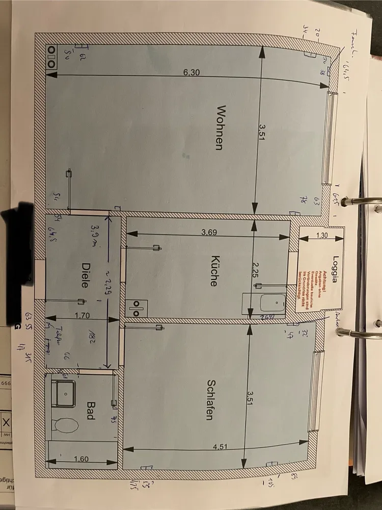 2 room apartment with 56 m² in Leverkusen – Photo 5