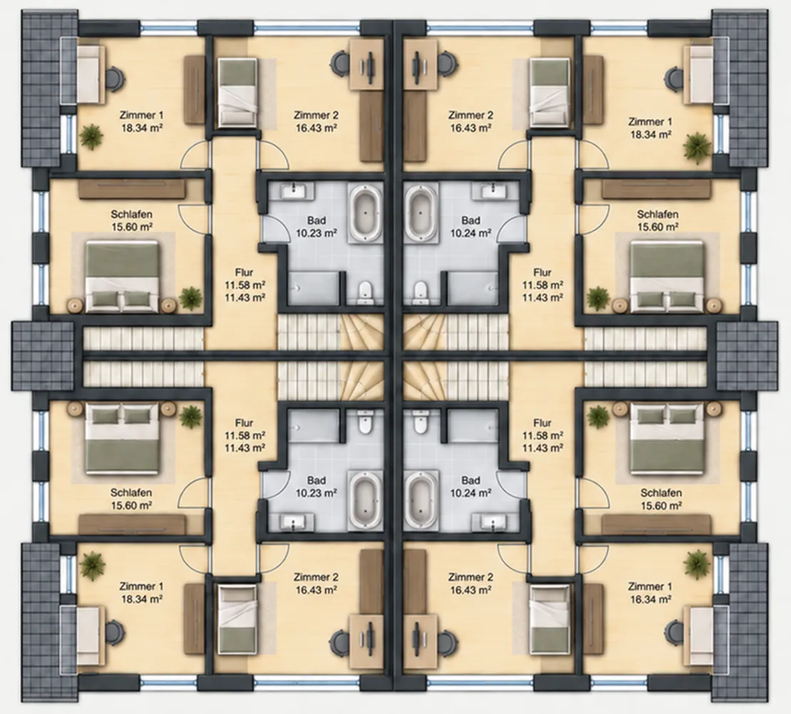 7 Zimmer Haus mit 237 m² in Hamburg – Bild 6
