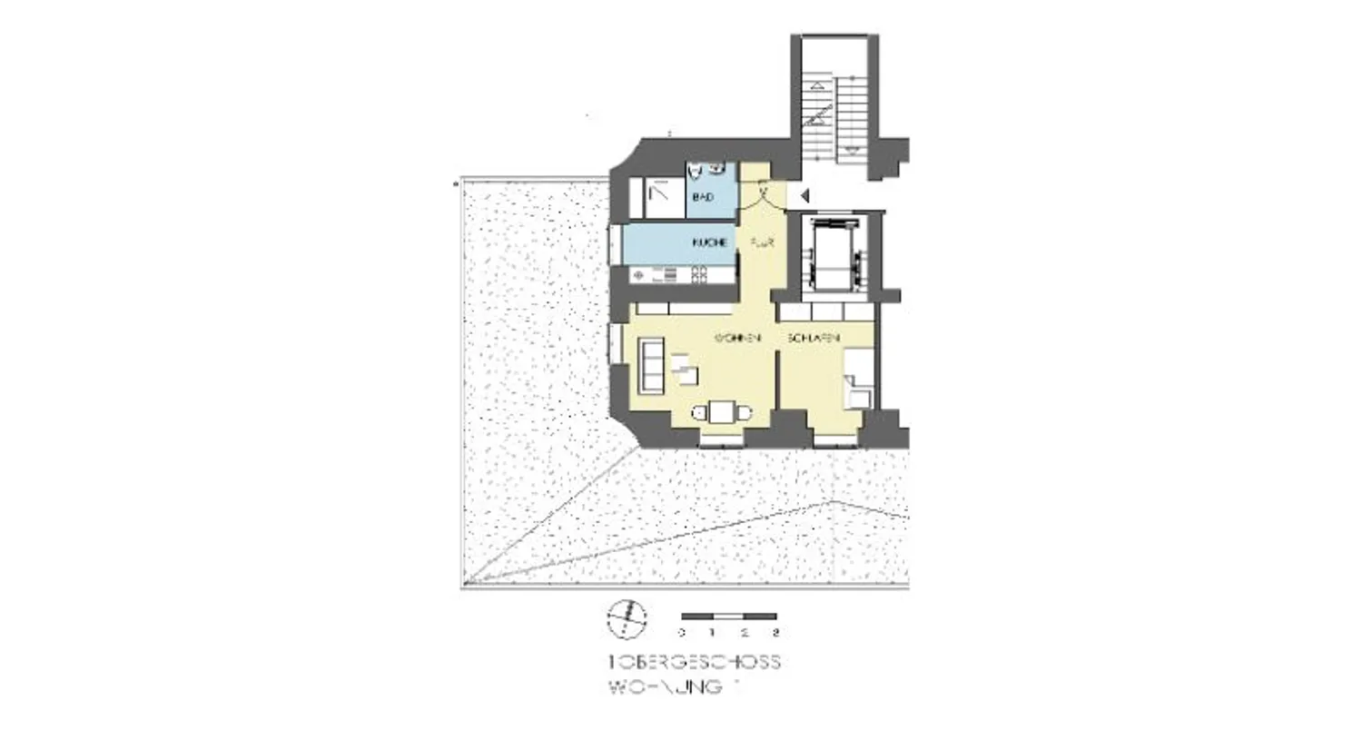 2 room apartment with 47 m² in Wuppertal – Photo 6