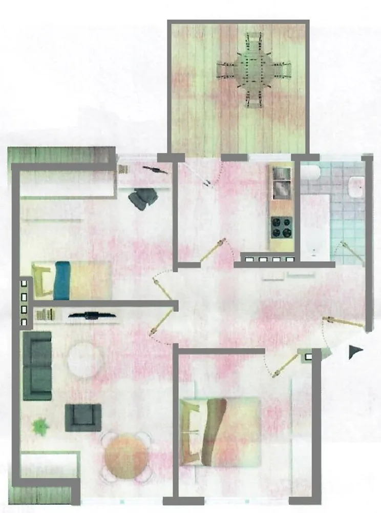 3 Zimmer Wohnung mit 77 m² in Münster – Bild 2