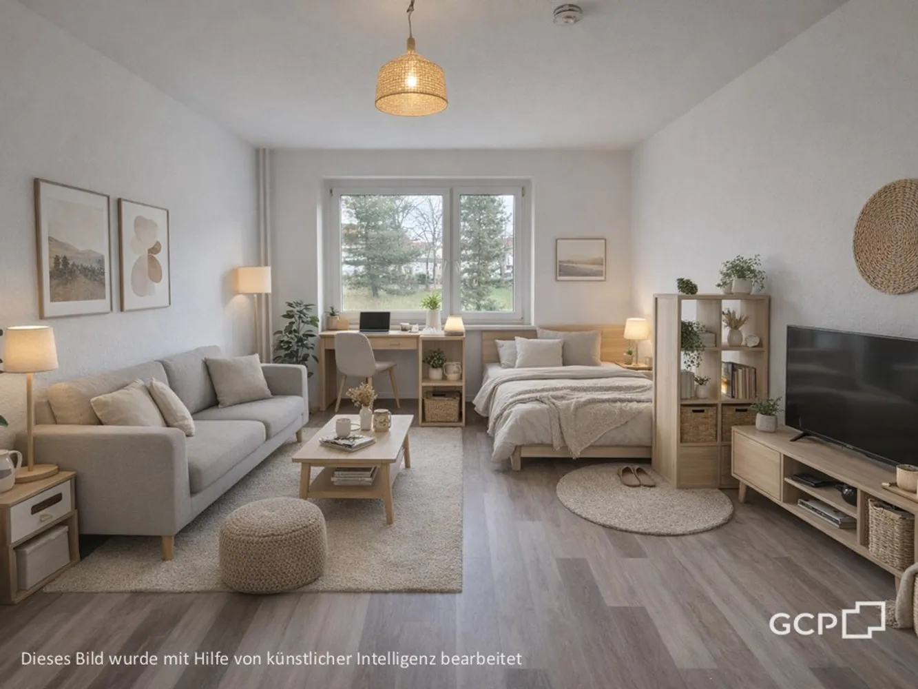 1 Zimmer Wohnung mit 24 m² in Brandenburg an der Havel – Bild 1