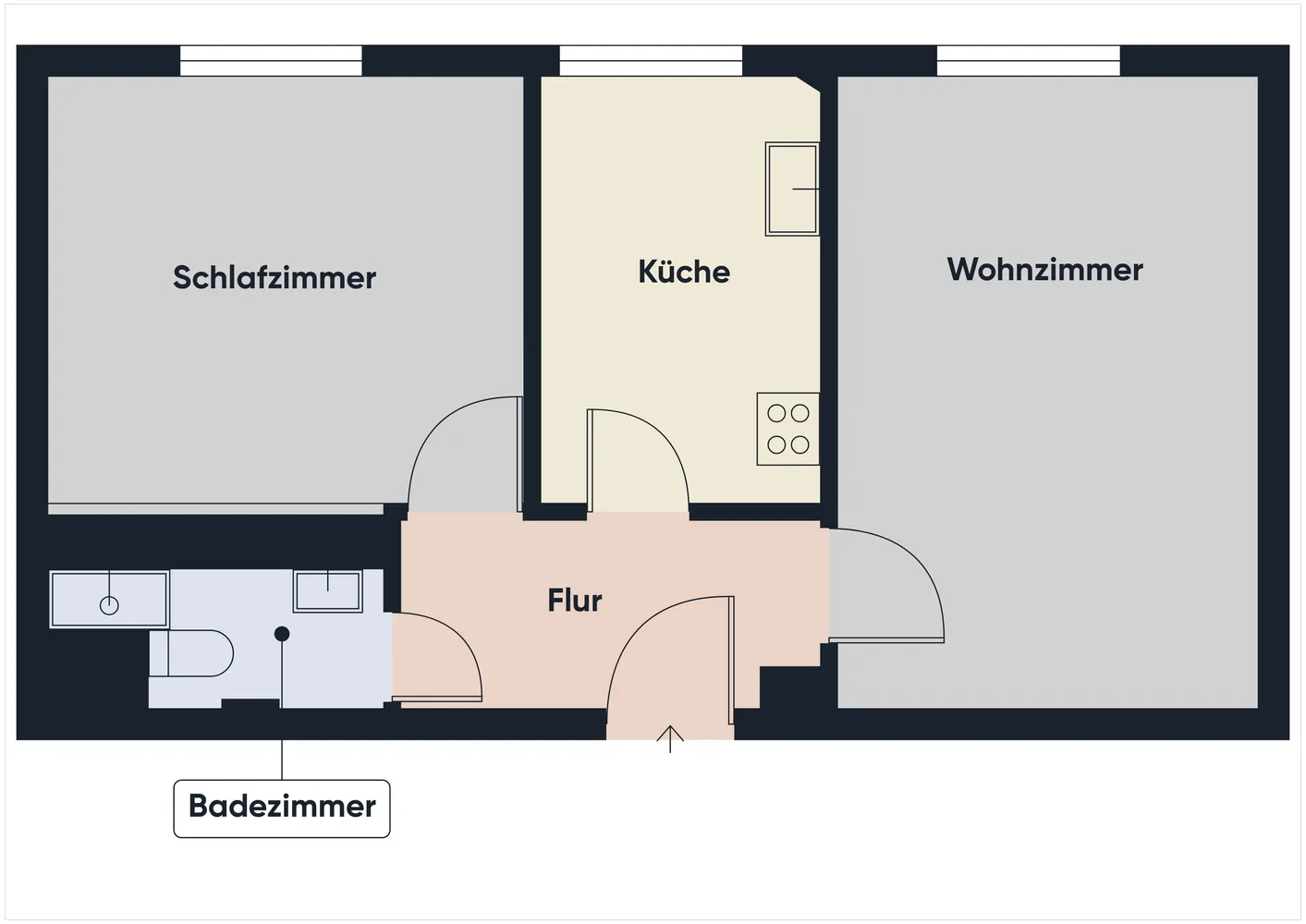 2 Zimmer Wohnung mit 65 m² in Nürnberg – Bild 6