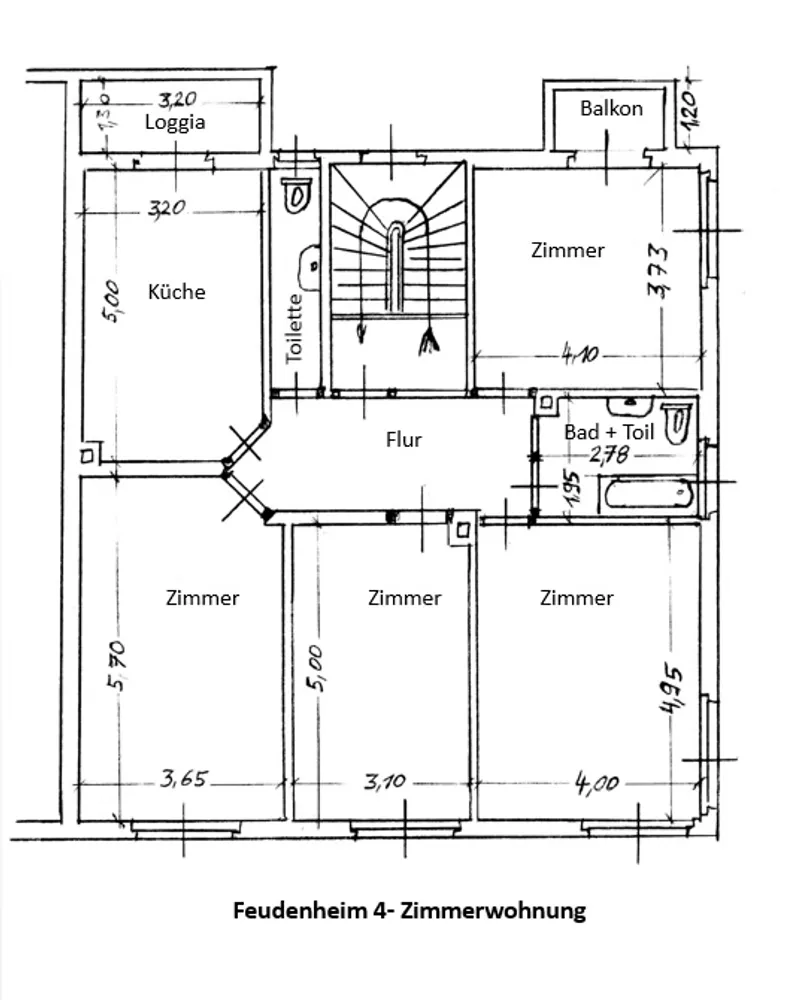 4 Zimmer Wohnung mit 108 m² in Mannheim – Bild 8