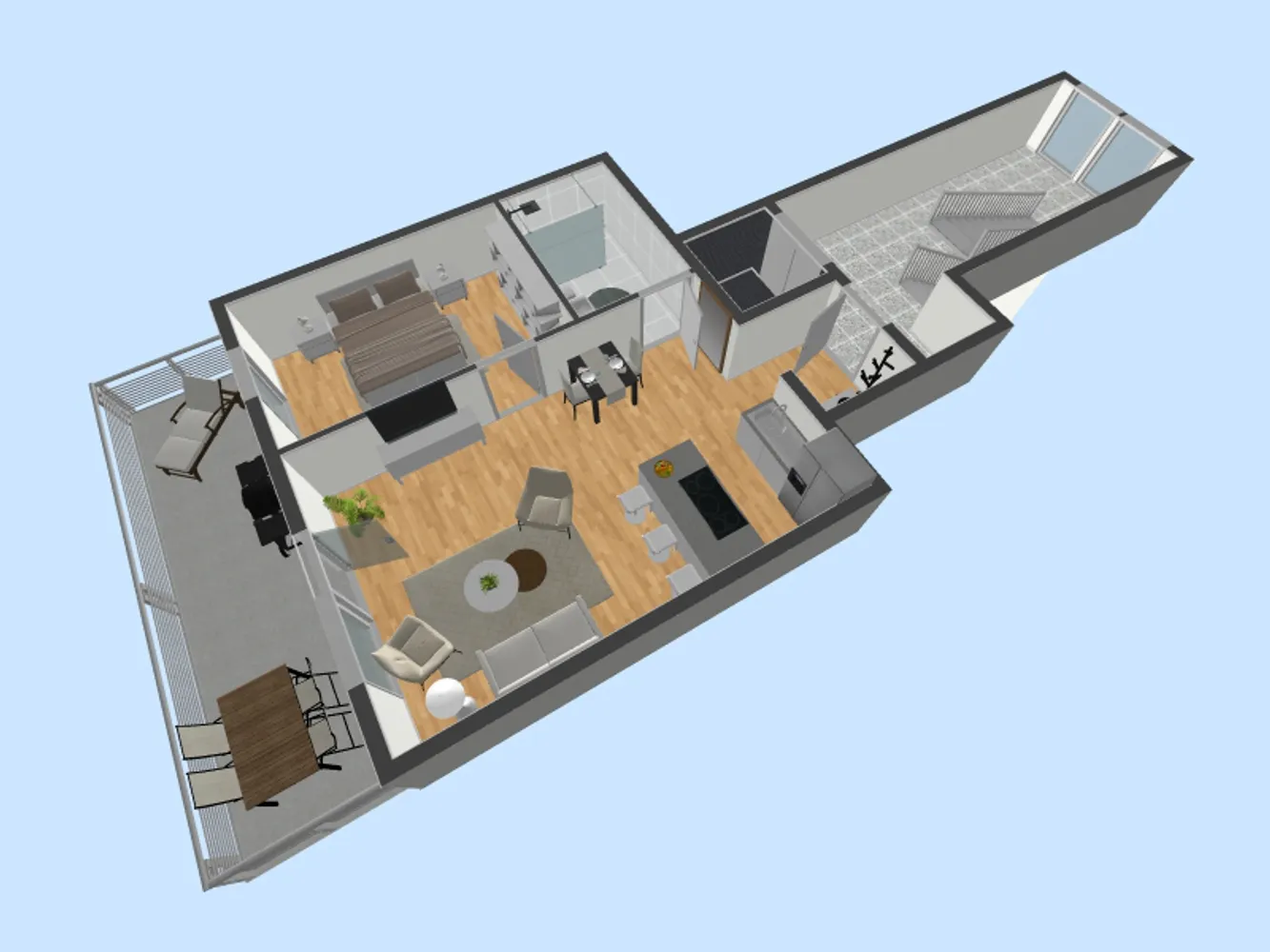 2 Zimmer Wohnung mit 61 m² in Mönchengladbach – Bild 11