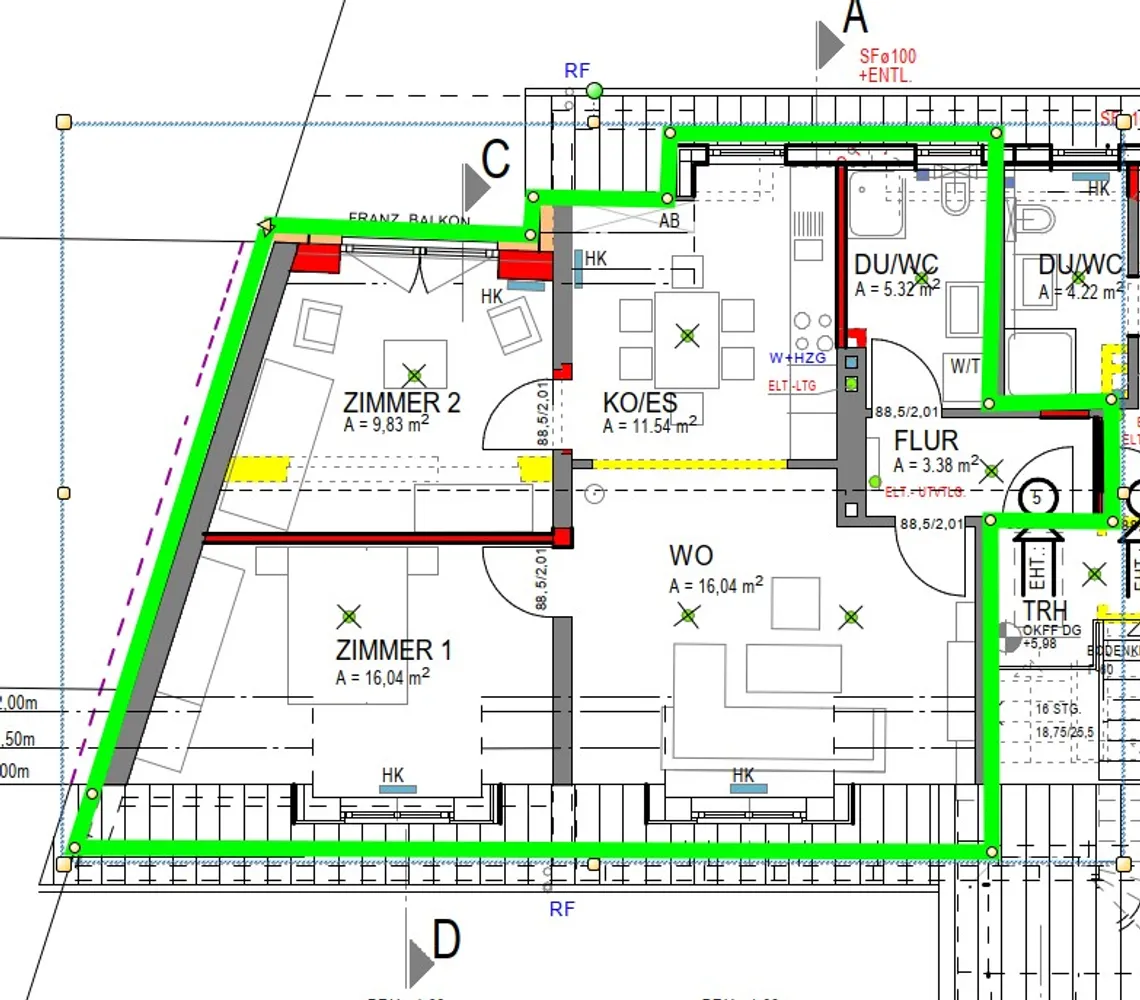3 Zimmer Wohnung mit 64 m² in Osnabrück – Bild 2