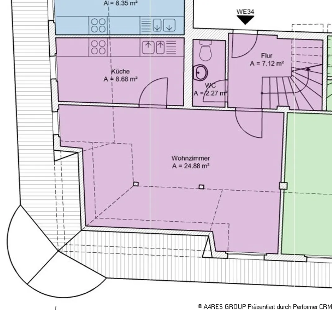 3 Zimmer Wohnung mit 74 m² in Bautzen – Bild 4