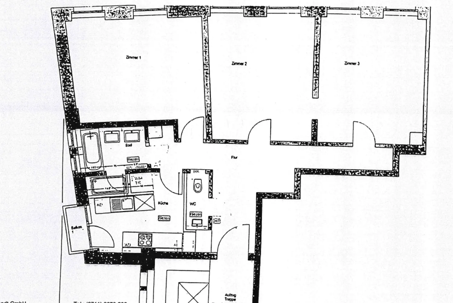 3 room apartment with 106 m² in Stuttgart – Photo 5