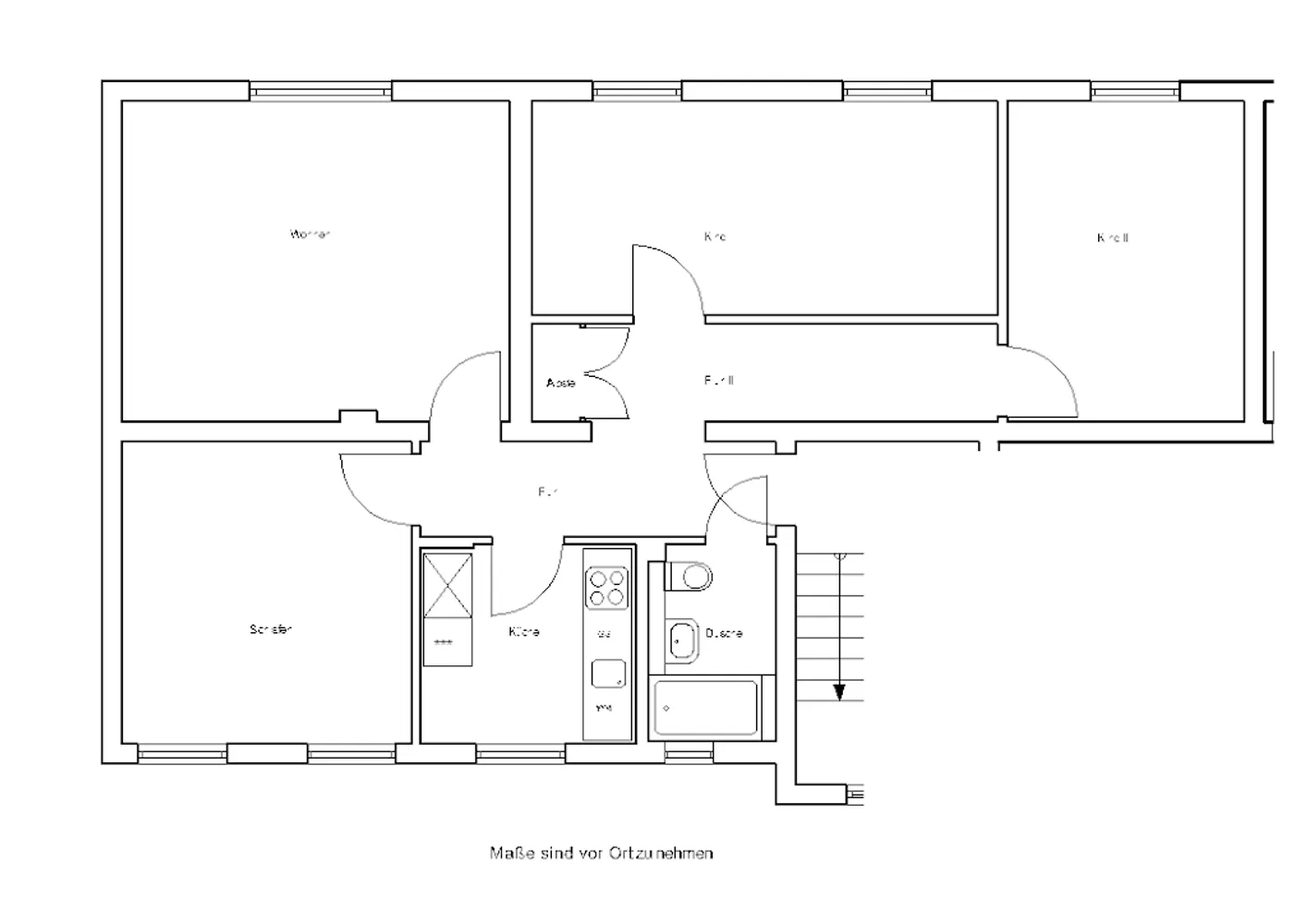 4 room apartment with 82 m² in Brunswick – Photo 6