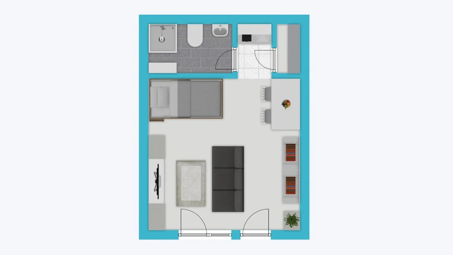 1 Zimmer Wohnung mit 24 m² in Aachen – Bild 9