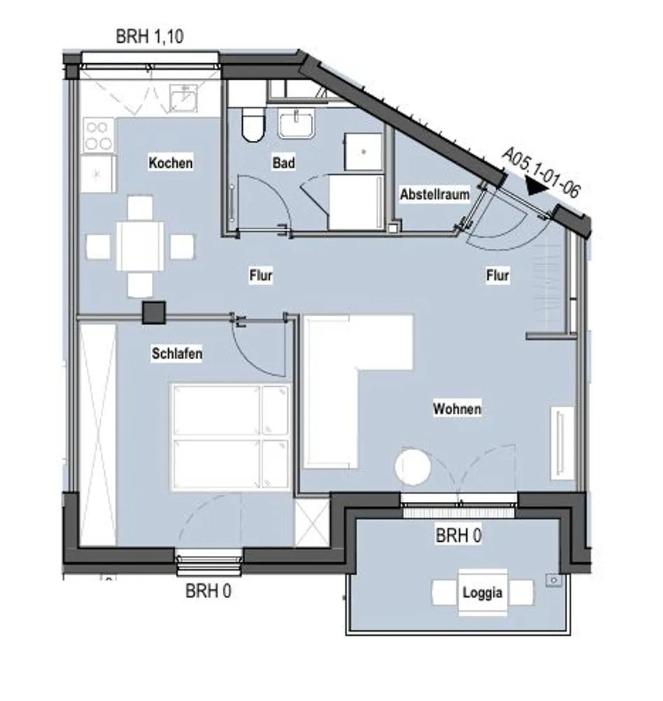 2 Zimmer Wohnung mit 53 m² in Dresden – Bild 8