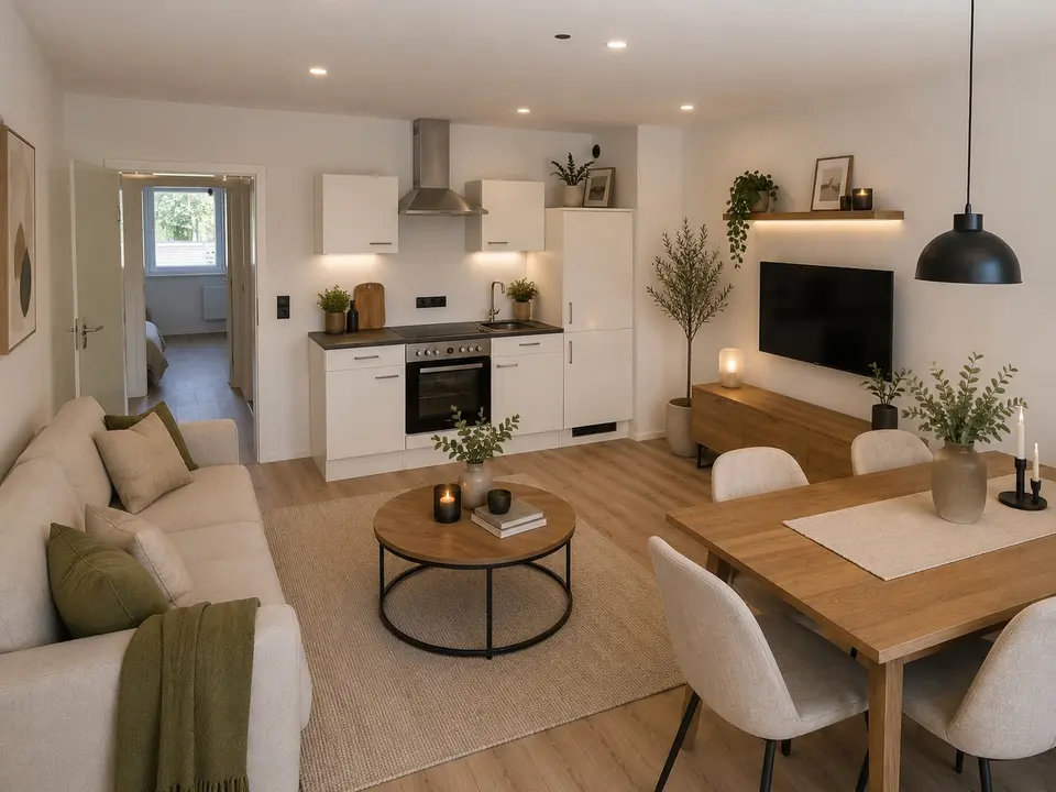 3 Zimmer Wohnung mit 60 m² in Hof – Bild 1