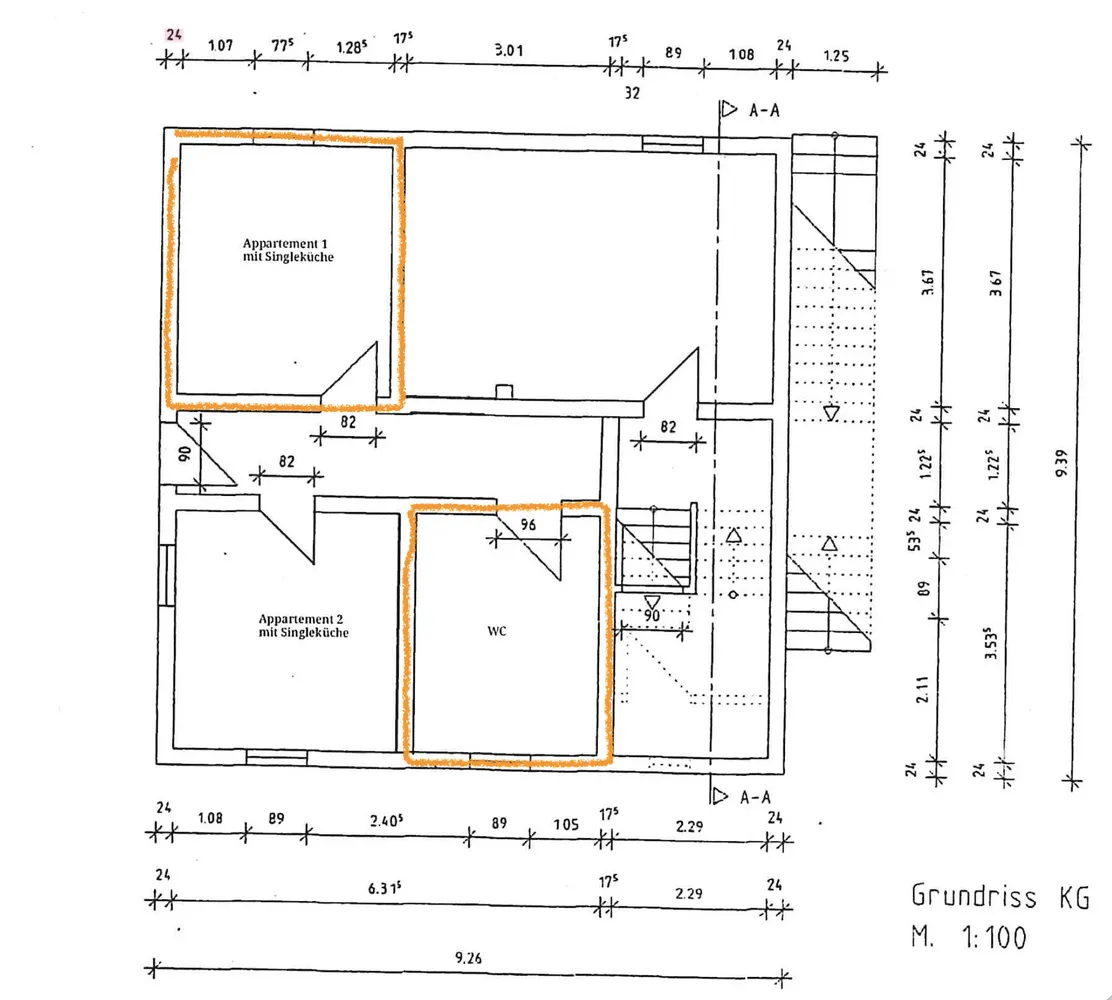 1 Zimmer Wohnung mit 21 m² in Siegen – Bild 3
