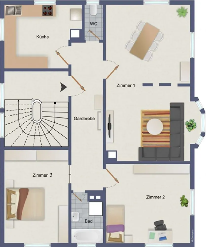 4 Zimmer Wohnung mit 100 m² in Kornwestheim – Bild 12