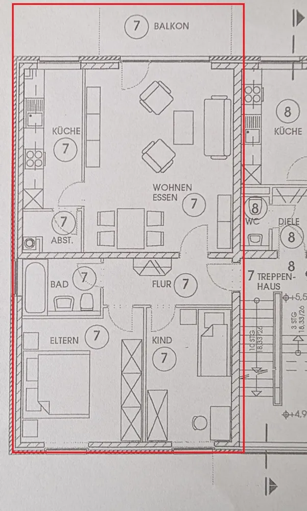 3 Zimmer Wohnung mit 71 m² in Mönchengladbach – Bild 4