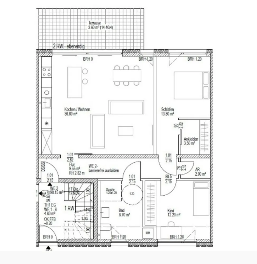 3 Zimmer Wohnung mit 90 m² in Halle (Saale) – Bild 4