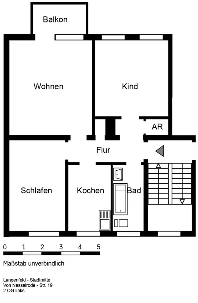 3 Zimmer Wohnung mit 71 m² in Langenfeld – Bild 6