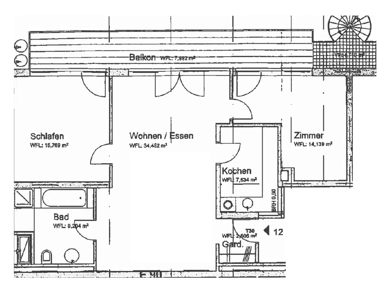 3 Zimmer Wohnung mit 92 m² in Mainz – Bild 9