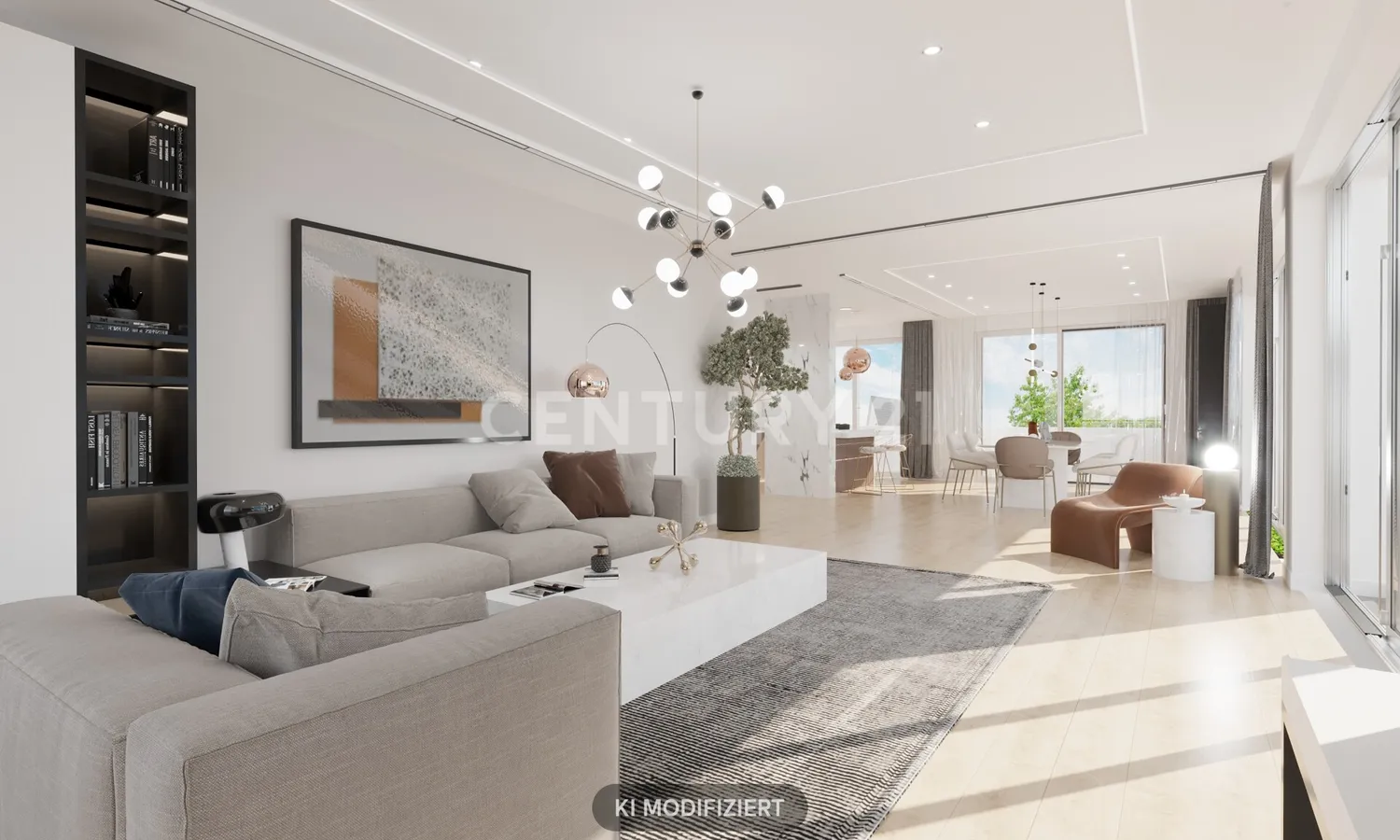 5 Zimmer Wohnung mit 213 m² in Wiesbaden – Bild 2