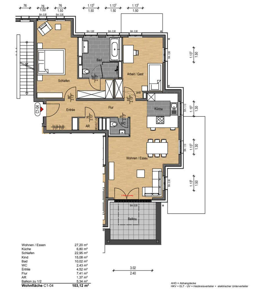 4 Zimmer Wohnung mit 103 m² in Bochum – Bild 9