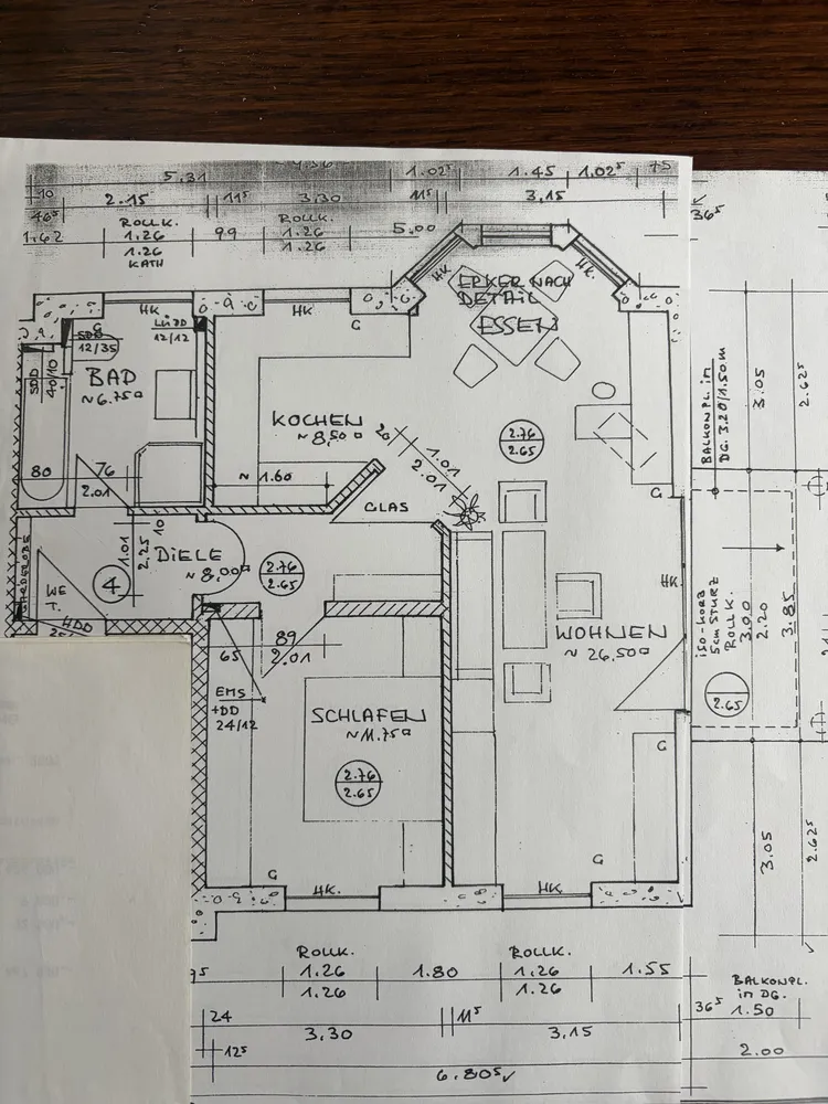 2 Zimmer Wohnung mit 66 m² in München – Bild 2