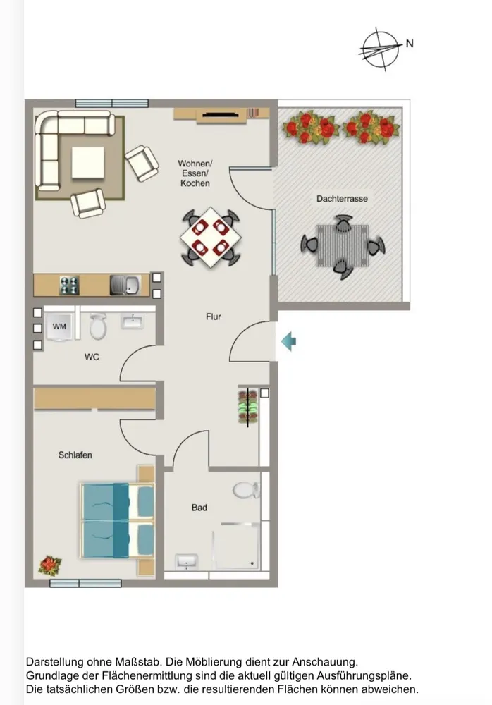 3 Zimmer Wohnung mit 71 m² in Münster – Bild 8