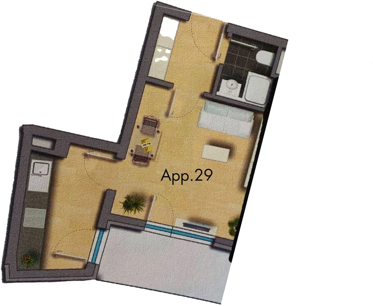 1 Zimmer Wohnung mit 28 m² in Stuttgart – Bild 6