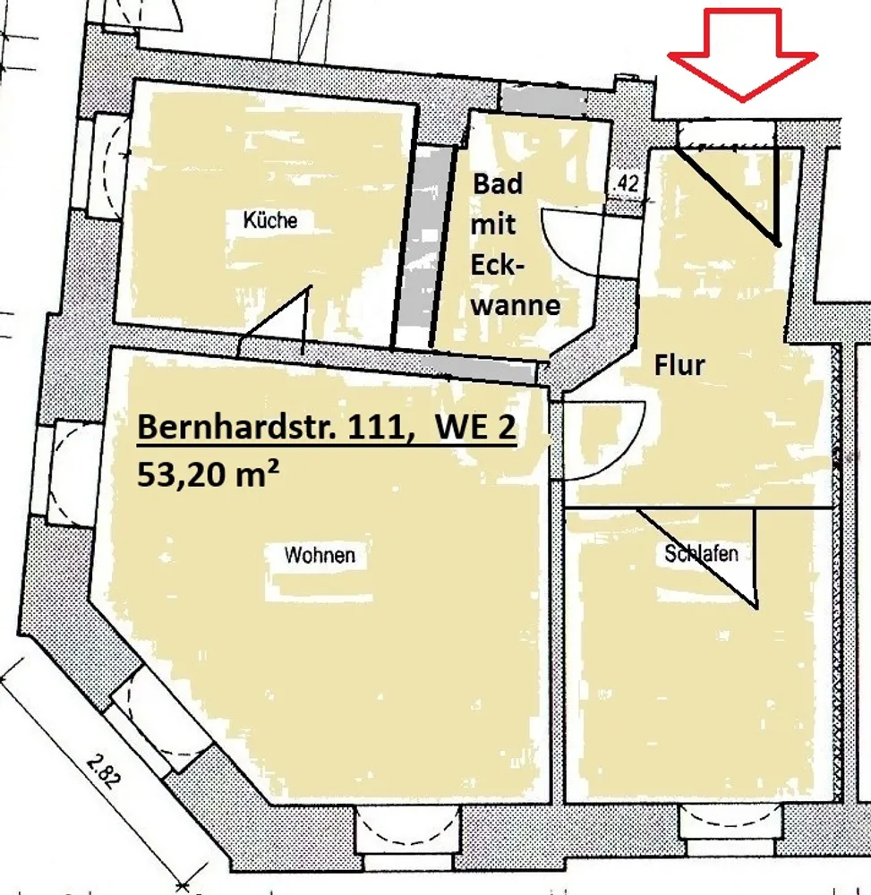2 Zimmer Wohnung mit 53 m² in Chemnitz – Bild 5
