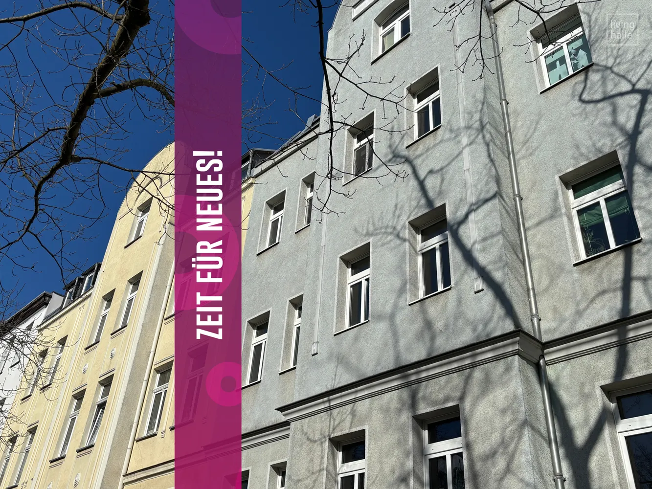 3 Zimmer Wohnung mit 59 m² in Halle (Saale) – Bild 1
