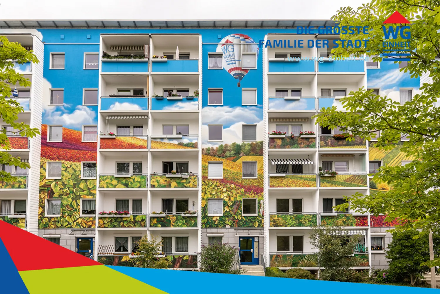 3 Zimmer Wohnung mit 56 m² in Chemnitz – Bild 1