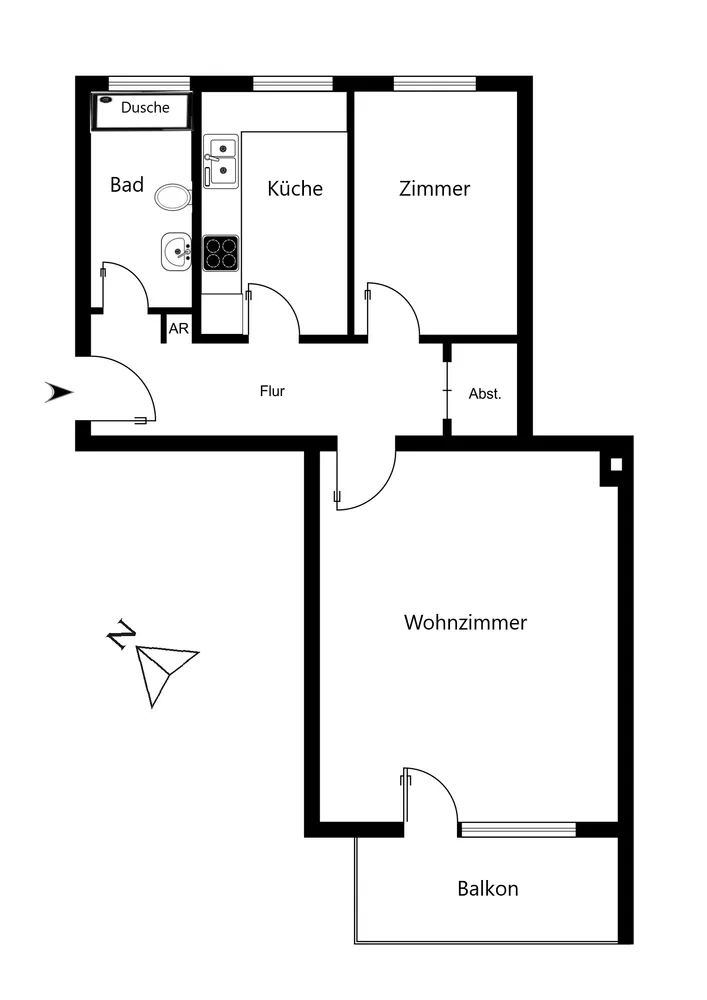 2 Zimmer Wohnung mit 53 m² in Berlin – Bild 8