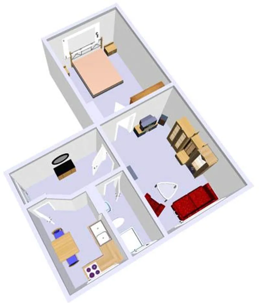 2 Zimmer Wohnung mit 42 m² in Kiel – Bild 2