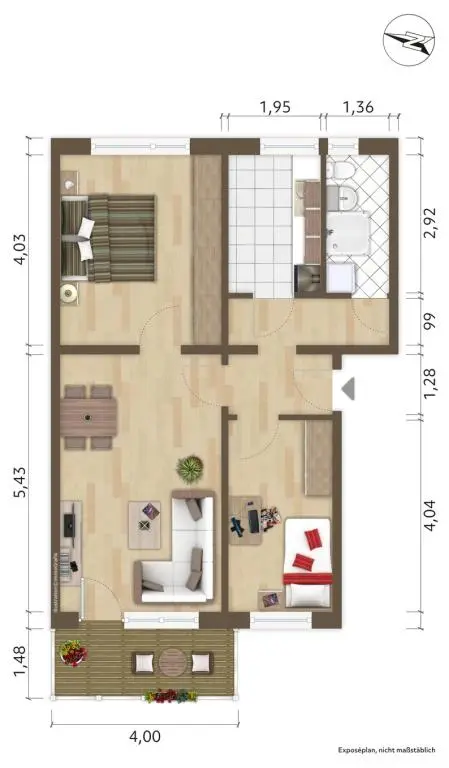 3 Zimmer Wohnung mit 60 m² in Hoyerswerda – Bild 5
