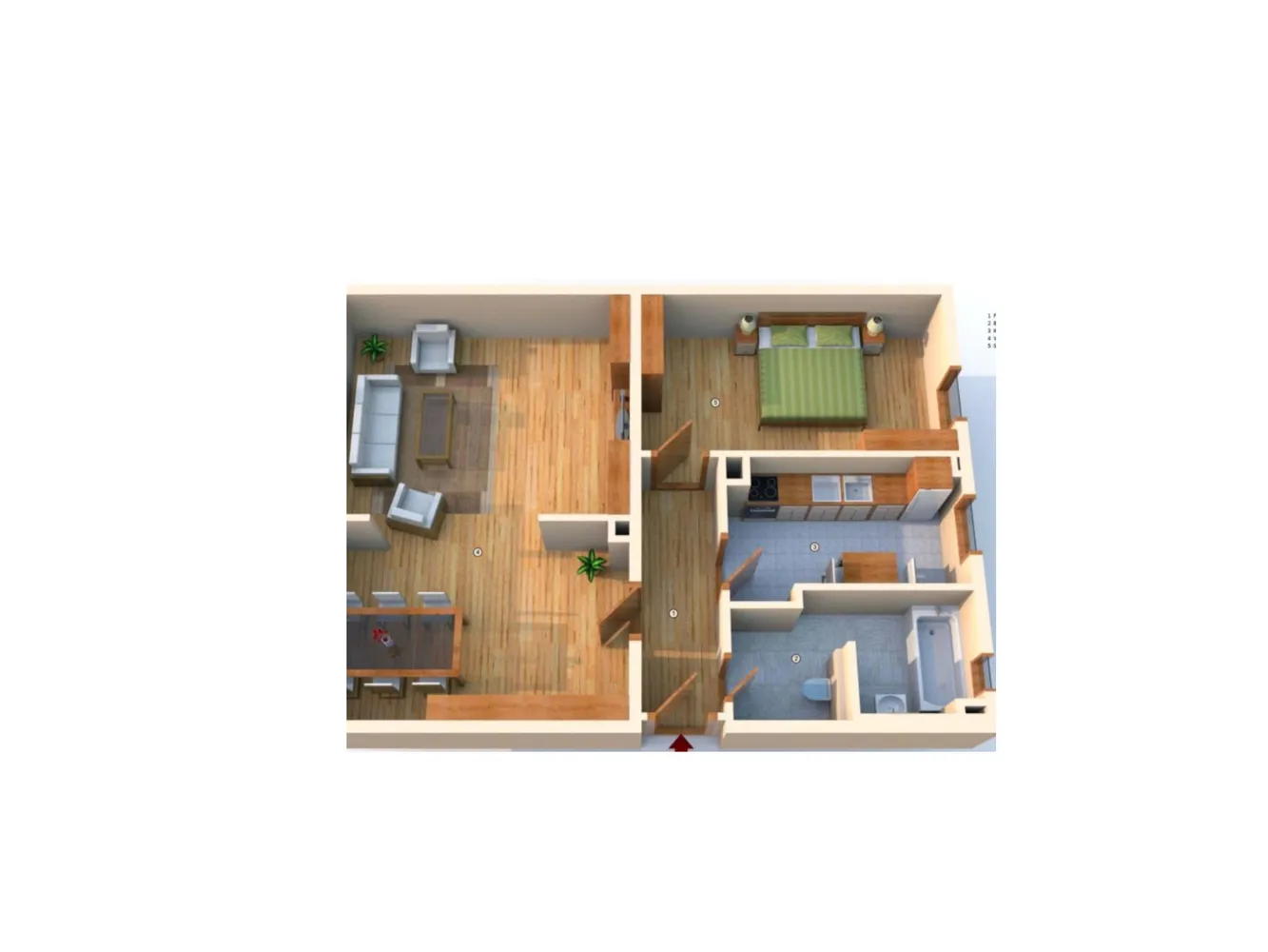 3 room apartment with 74 m² in Mannheim – Photo 1