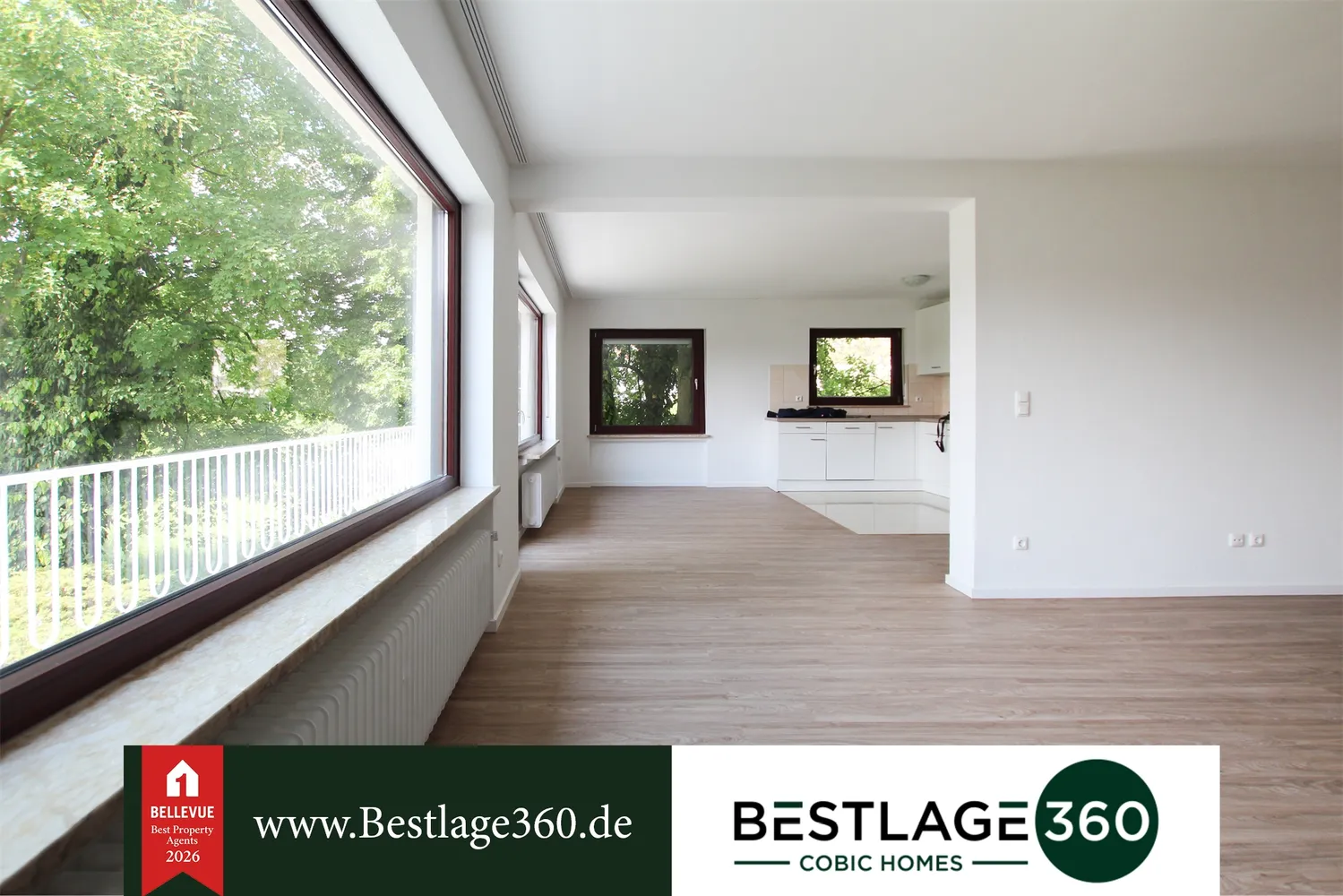 3 Zimmer Wohnung mit 91 m² in Frankfurt am Main – Bild 1