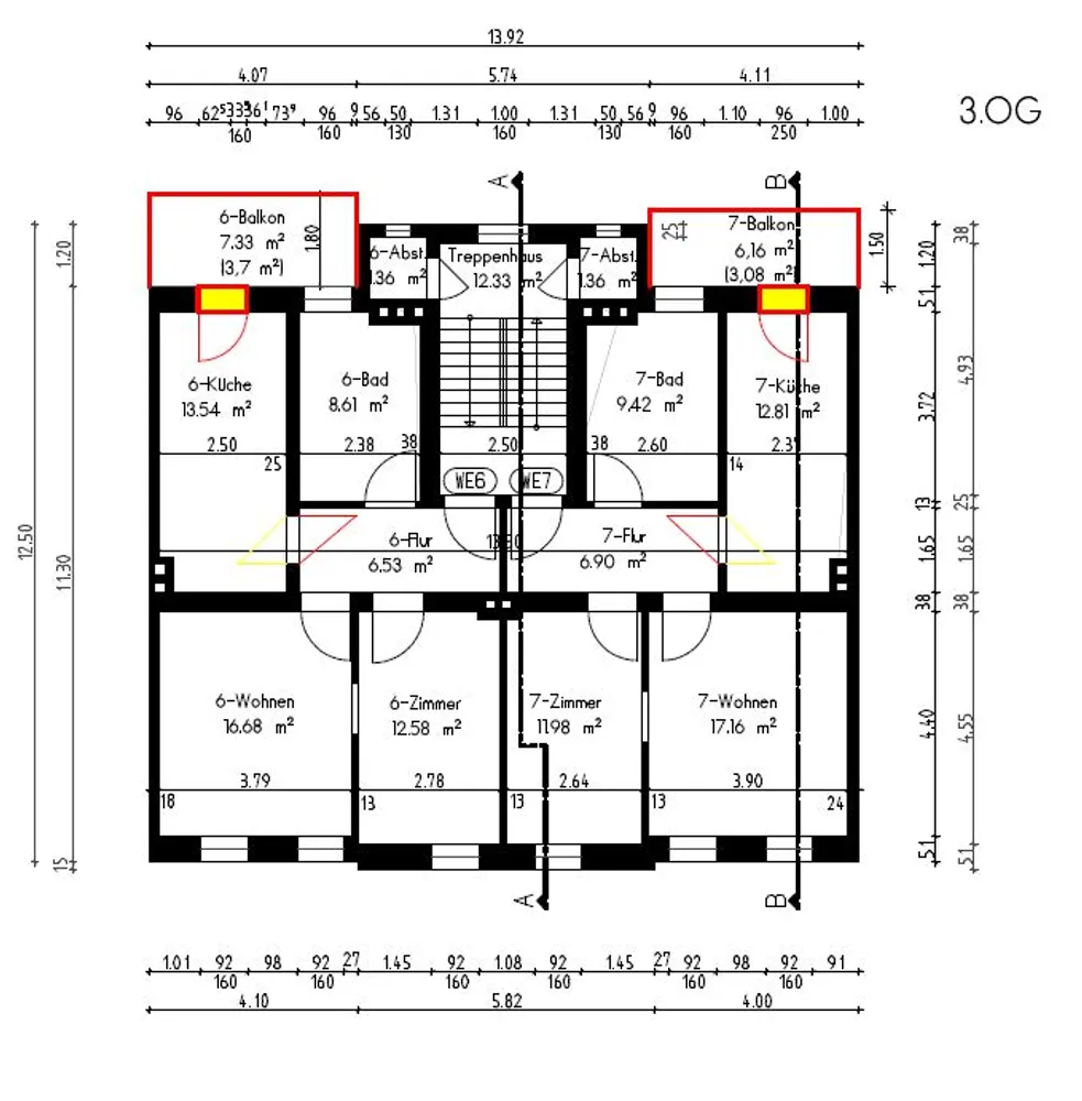 2 room apartment with 65 m² in Erfurt – Photo 12