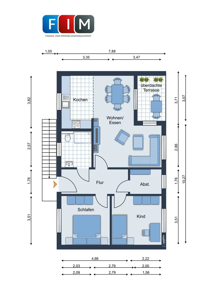 3 Zimmer Wohnung mit 74 m² in Melle – Bild 8