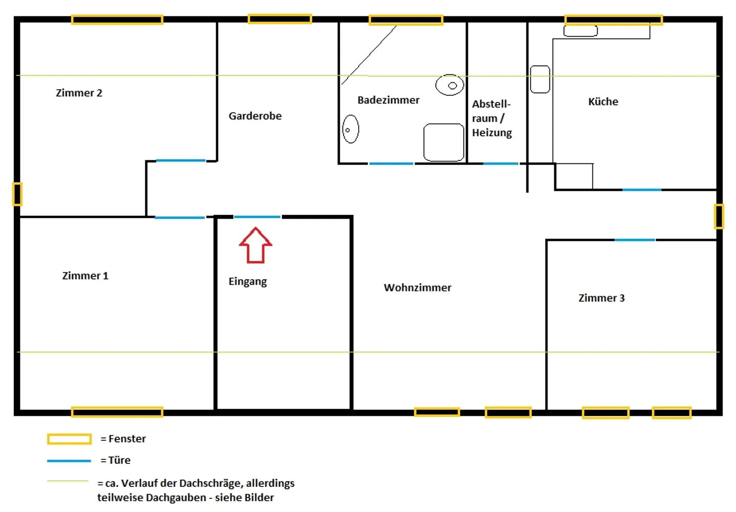 4 Zimmer Wohnung mit 105 m² in Stuttgart – Bild 2