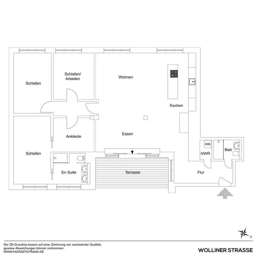5 Zimmer Wohnung mit 155 m² in Berlin – Bild 7
