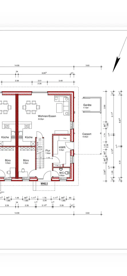 5 Zimmer Haus mit 128 m² in Cloppenburg – Bild 4