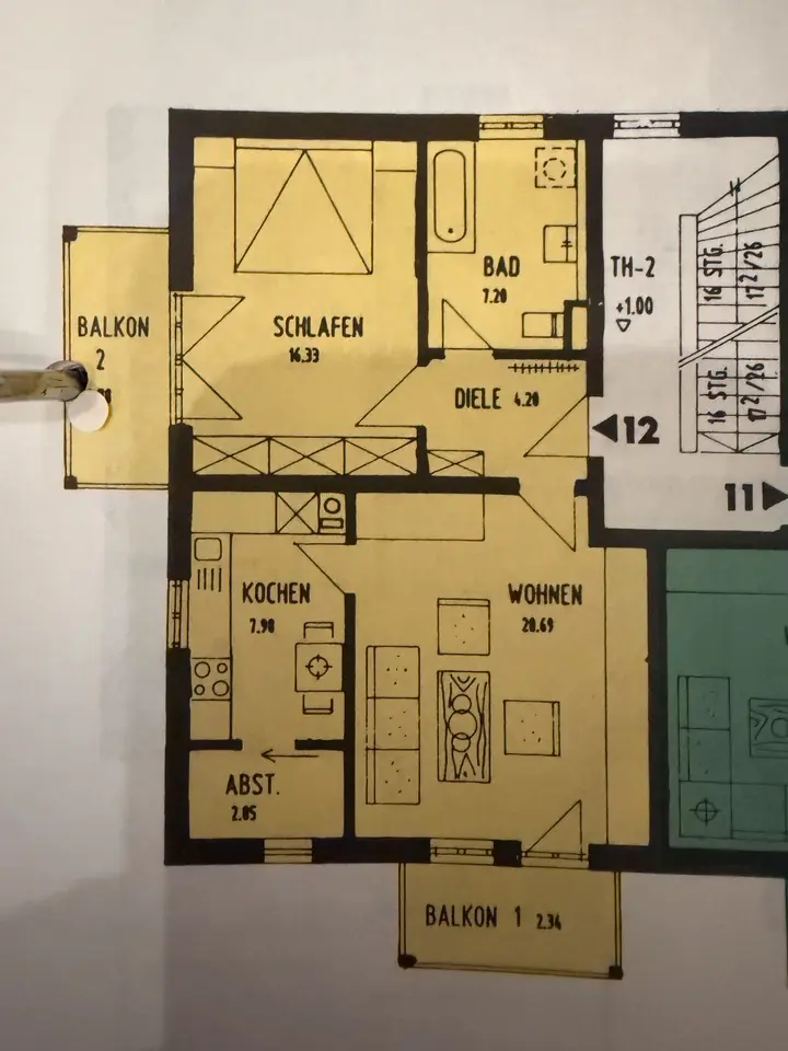 2 Zimmer Wohnung mit 63 m² in Deggendorf – Bild 10