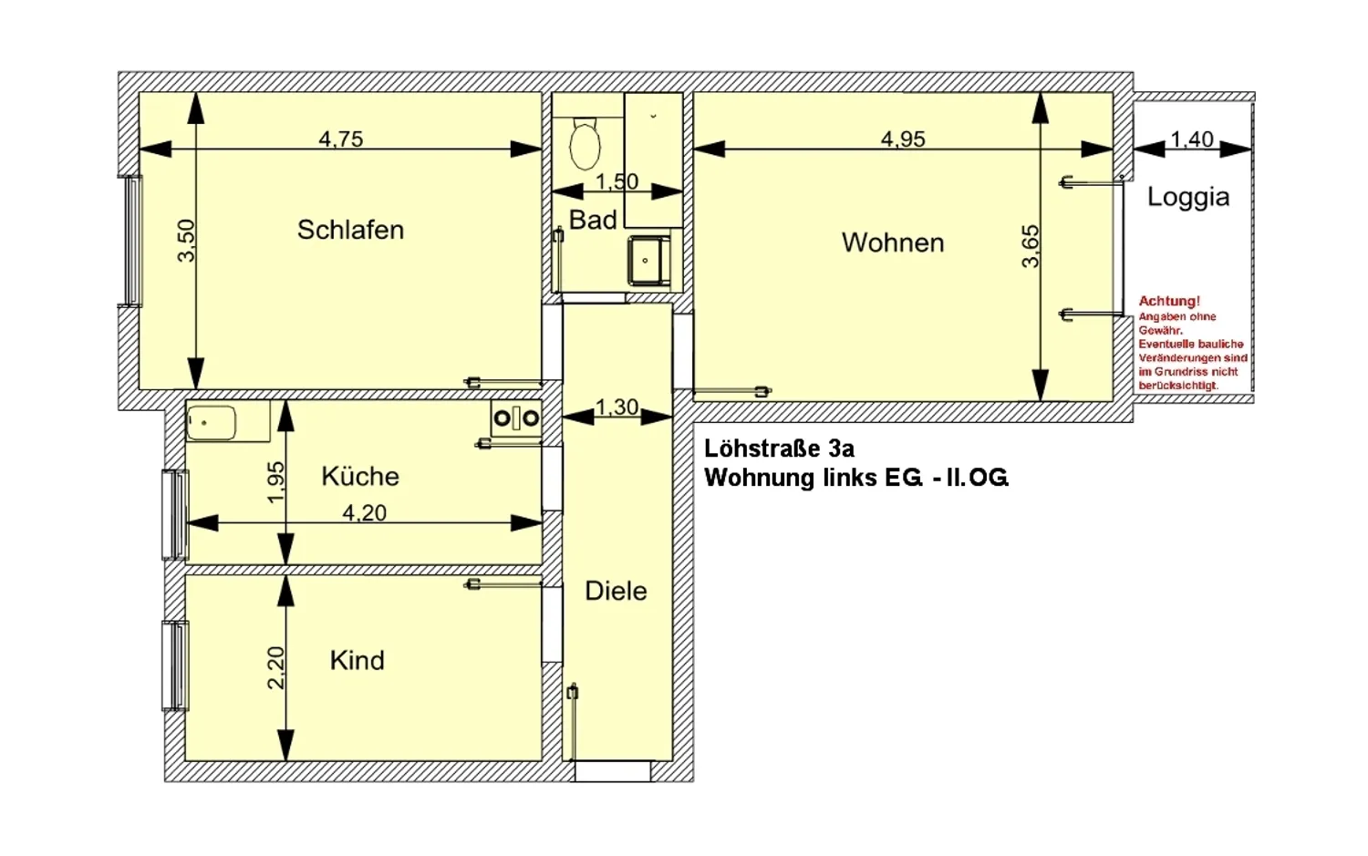 3 Zimmer Wohnung mit 67 m² in Leverkusen – Bild 8
