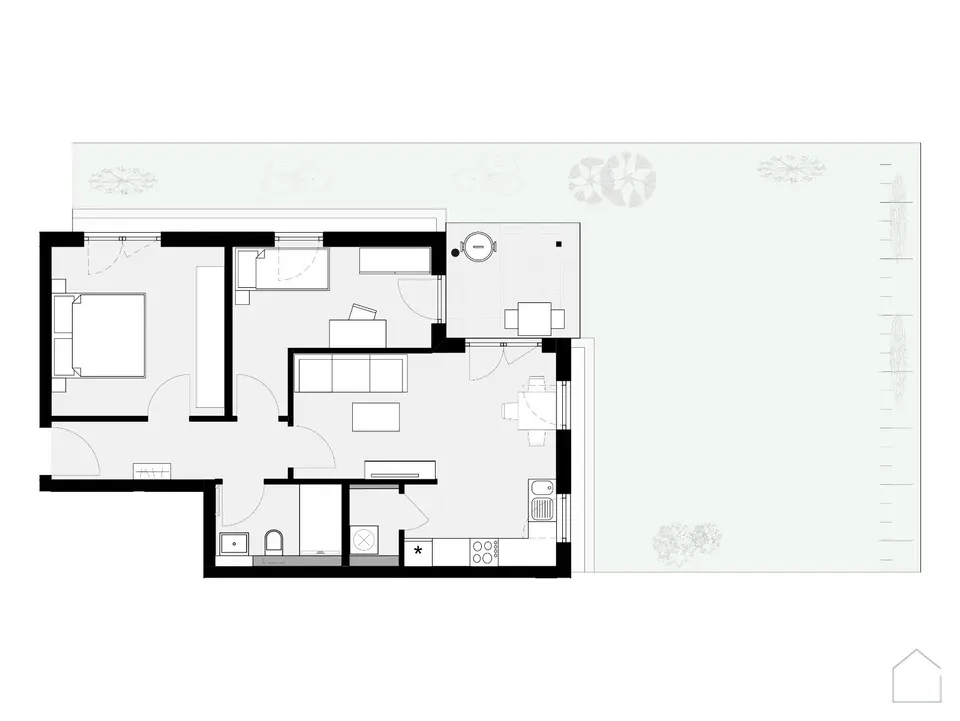 2 Zimmer Wohnung mit 49 m² in Crailsheim – Bild 9