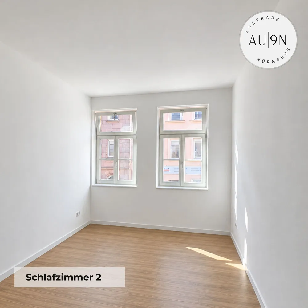 2 room apartment with 12 m² in Nuremberg – Photo 1