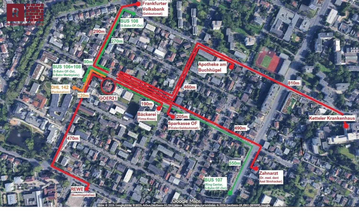 2 Zimmer Wohnung mit 59 m² in Offenbach am Main – Bild 9