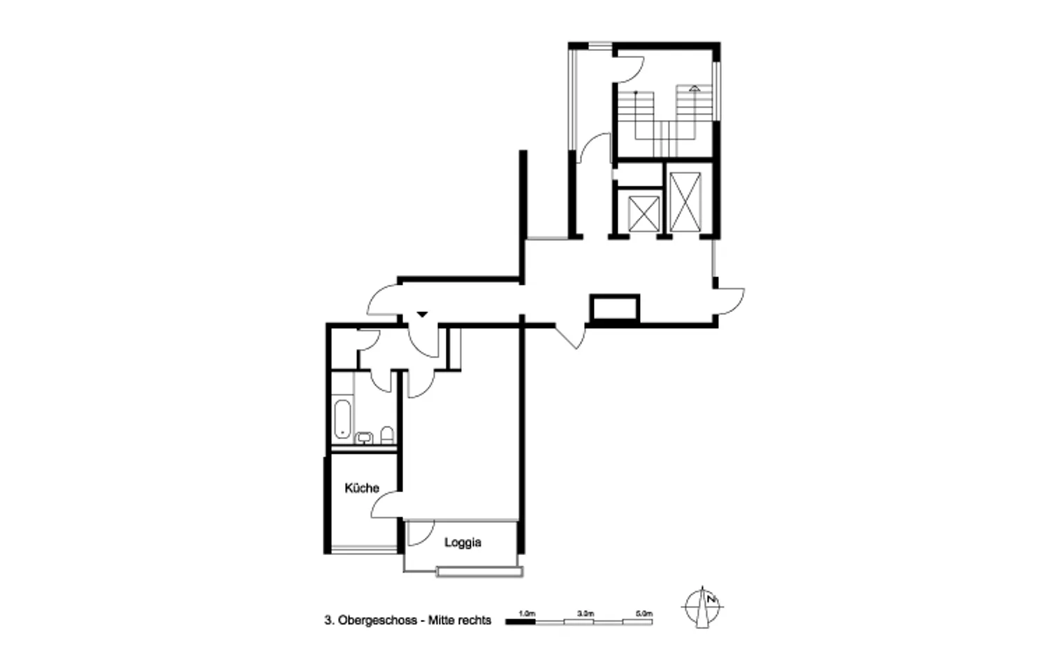 1 Zimmer Wohnung mit 42 m² in Hannover – Bild 2