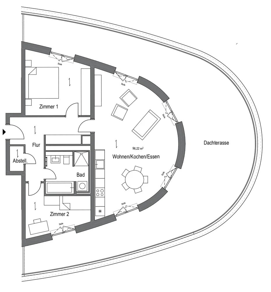 3 Zimmer Wohnung mit 131 m² in Berlin – Bild 6