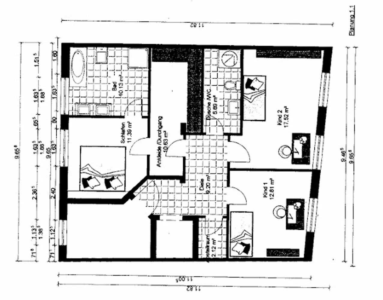 5 Zimmer Wohnung mit 160 m² in Aachen – Bild 4