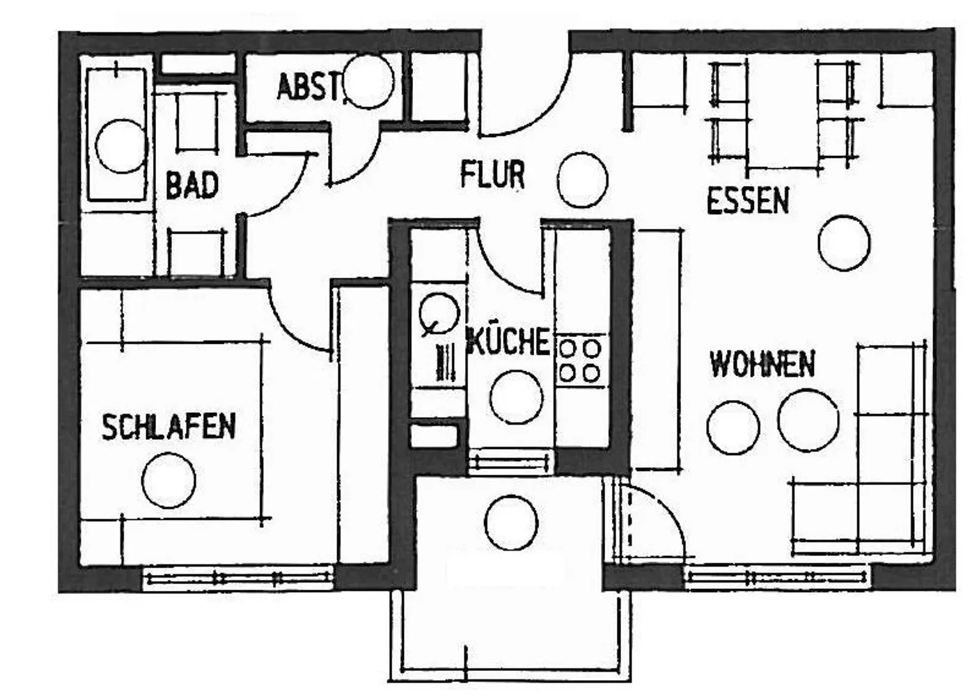 2 Zimmer Wohnung mit 55 m² in Chemnitz – Bild 3