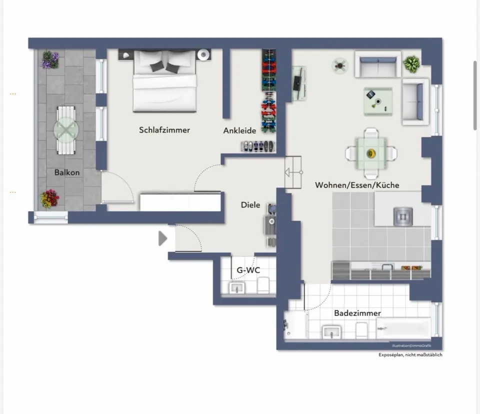 2 Zimmer Wohnung mit 80 m² in Nürnberg – Bild 9