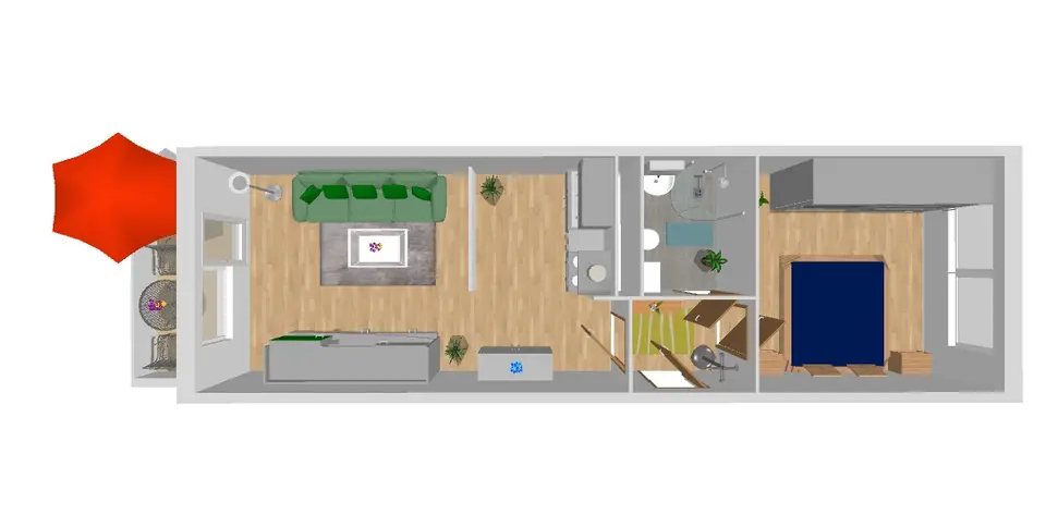 2 room apartment with 41 m² in Chemnitz – Photo 5